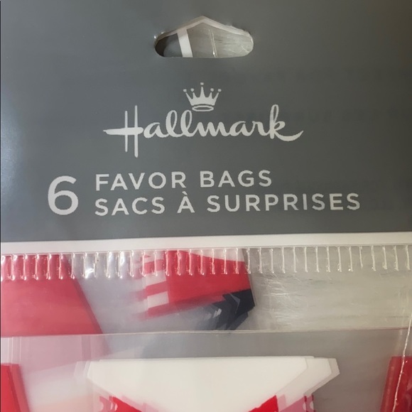 Hallmark ‘24’ Santa Favor Bags w/ Ties, NWT-Sealed - Picture 2 of 8